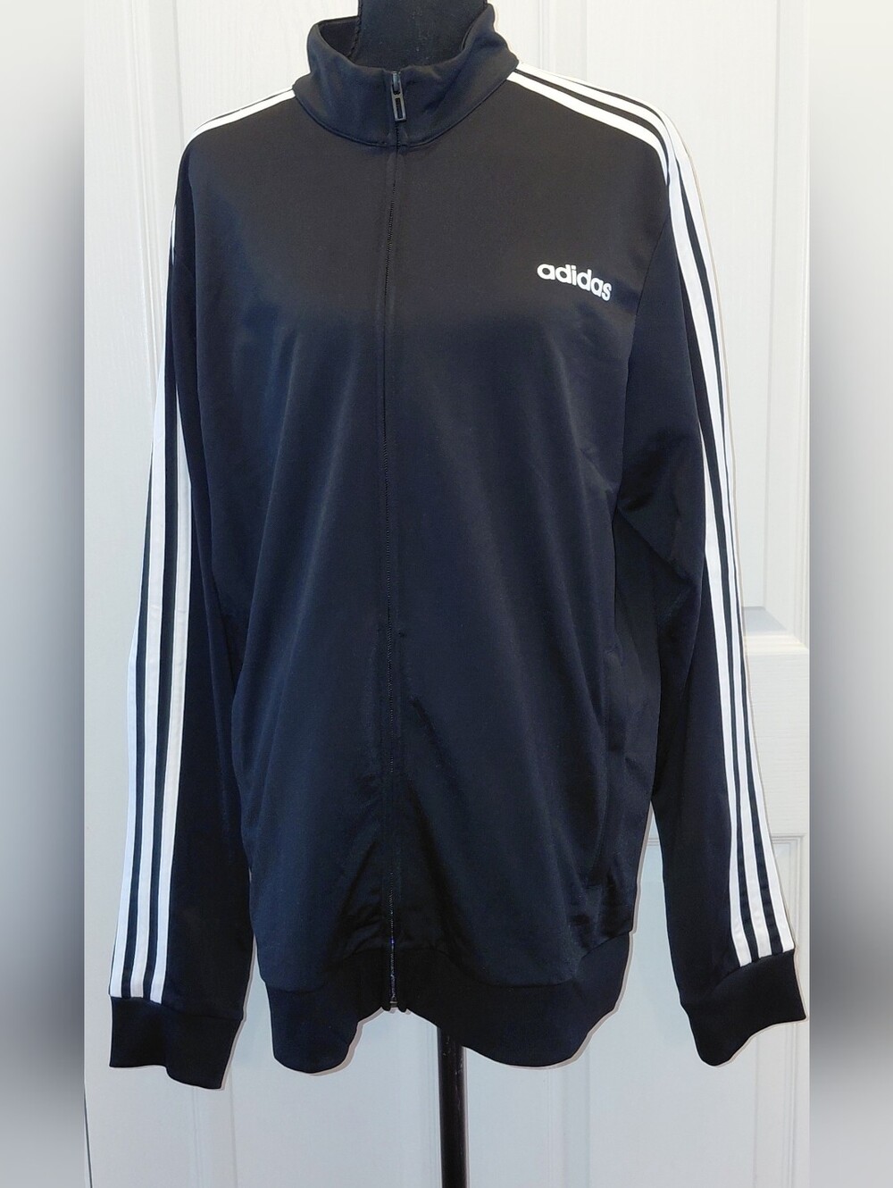 Adidas Essentials 3-Stripes Tricot Track Jacket Men’s L
